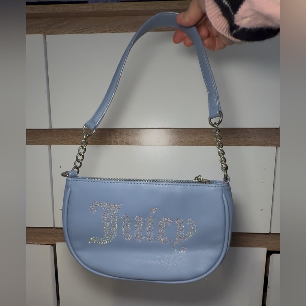 Juicy Couture Light Blue Shoulder Bag